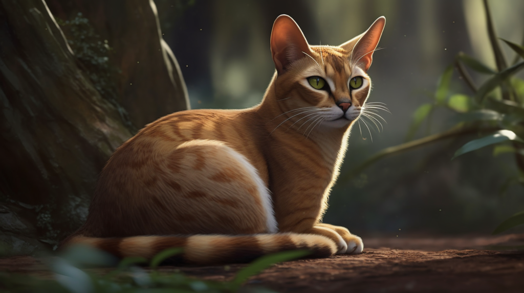 bakayaro8234 Abyssinian cat. Savannah. Hayao Miyazaki style 6ae3b6c2 e9d9 4eb9 a750 2de70c040977 1