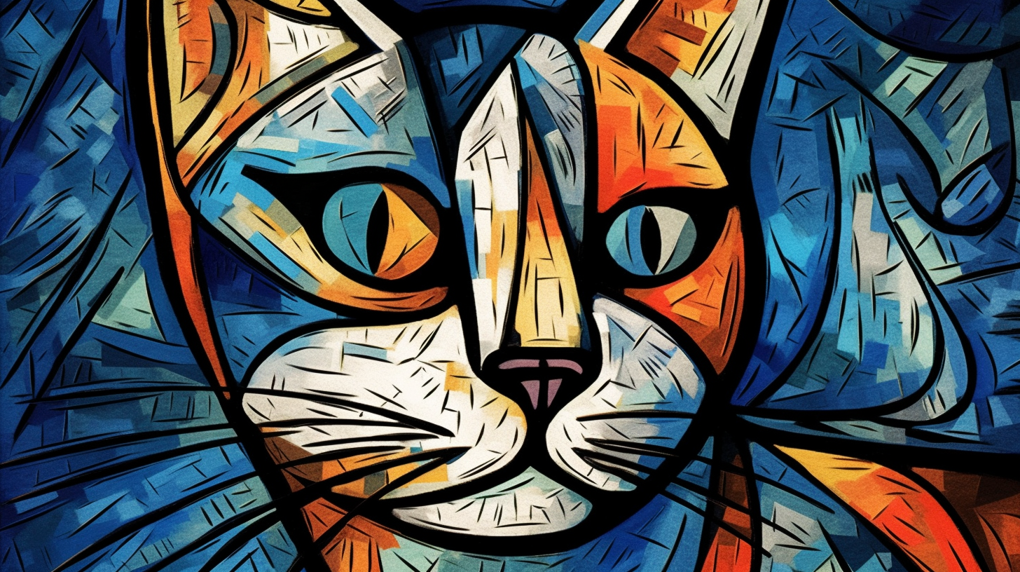 bakayaro8234 Cat. Picasso style d9e8d15e 1d21 4255 9b97 a3d2363bb542