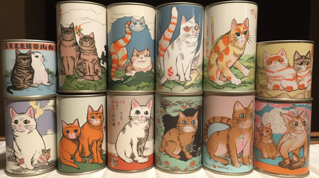 bakayaro8234 Cats eat various cans. Hayao Miyazaki style 6ad51de9 a160 4d17 9f58 cb10898a3c36