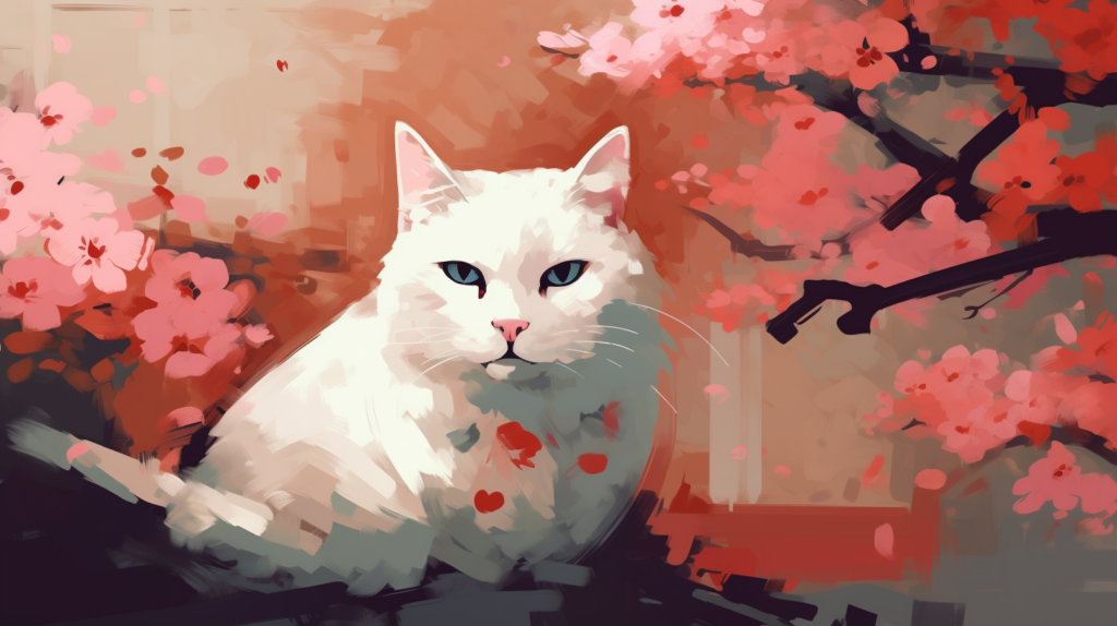 bakayaro8234 Japanese cat.Sakura.Torii .Texture style e9537373 3fa3 473d ab5a 9fde59d87cfb 1