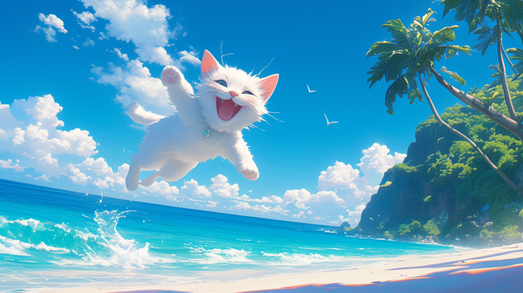 bakayaro8234 Kitten. Playing. Beach. Jumping 94446be0 b922 4f37 b634 1385017b8a36