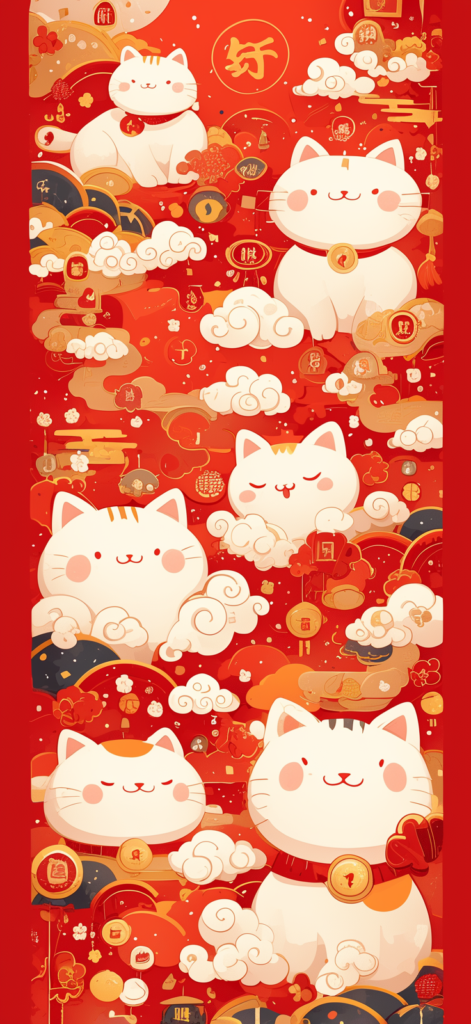 bakayaro8234 The cat themed Q version Japanese style has the tw b46056f7 3f56 4faf b478 a3a509203452