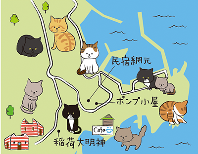 araiyoko illustmap cat