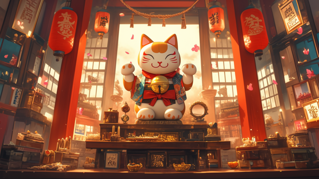 bakayaro8234 Japanese Lucky Cat Texture. Shrine. Gold Coin. Cla d6fe4edd a857 401b 9e7e 674087124745