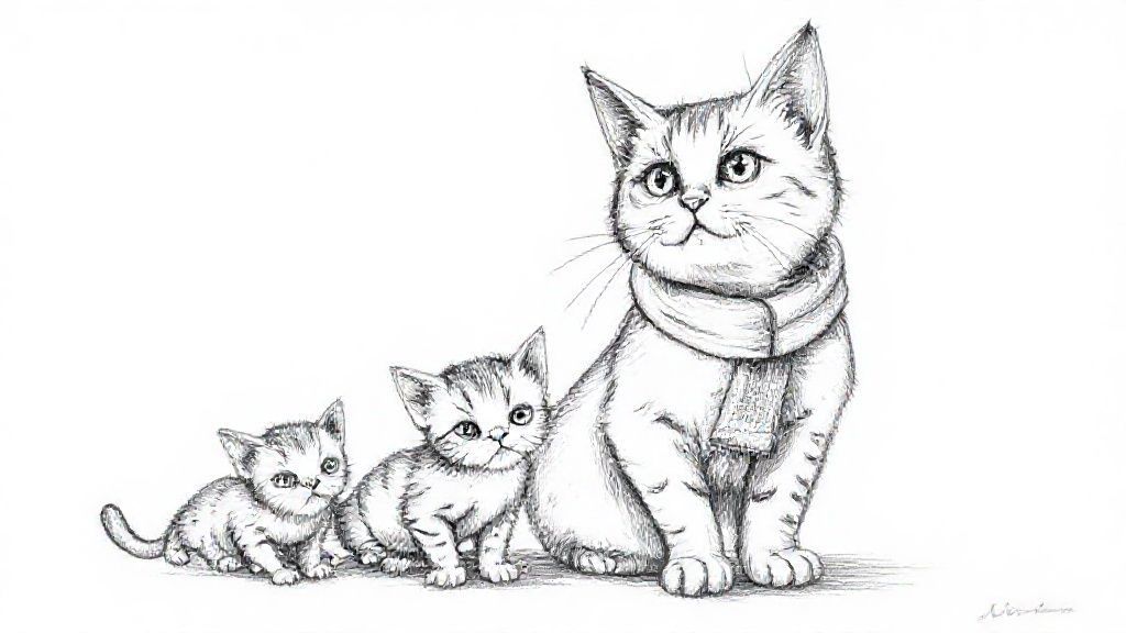 獸醫正在溫柔地檢查一隻可愛的黃金獵犬，背景是明亮且設備完善的獸醫診所。