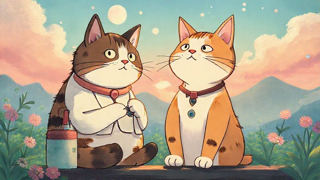 一隻可愛的米格魯犬正在接受獸醫的檢查，獸醫溫柔地撫摸著牠，背景是明亮乾淨的獸醫診所。